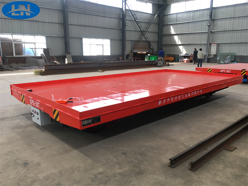 50T carrello trasferimento ferroviario elettrico