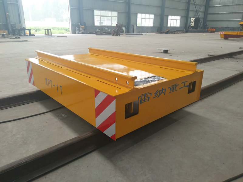 Cable Reel Powered Warehouse Flat Car su ferrovia con controllo remoto