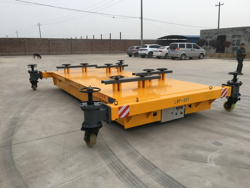 30 tonnellate di carrello di trasferimento a batteria con stand