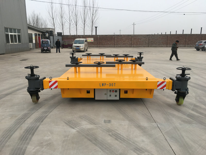 30 tonnellate di carrello di trasferimento a batteria con stand
