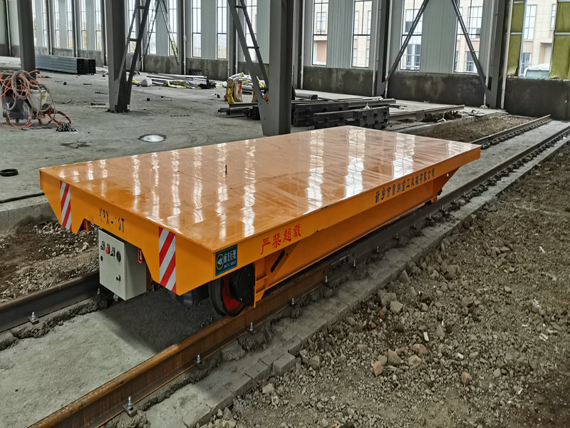 Trolley di trasferimento ferroviario elettrico 30T