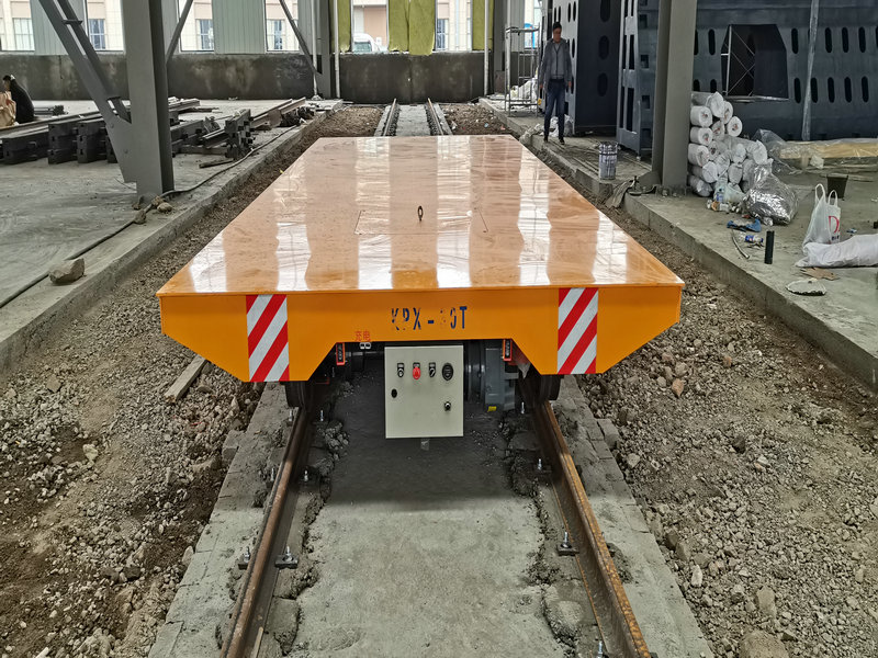 Trolley di trasferimento ferroviario elettrico 30T