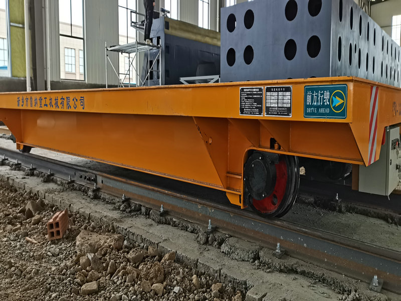 Trolley di trasferimento ferroviario elettrico 30T