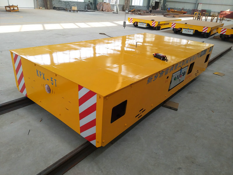 5 tonnellate Battery Rail Materials Trasferimento Tractor Cart