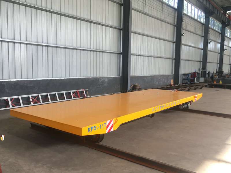 15 tonnellate di carrello piatto ferroviario industriale