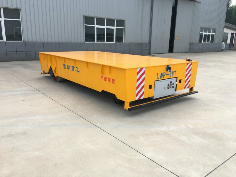 Vagone di trasferimento elettrico senza traccia 60T