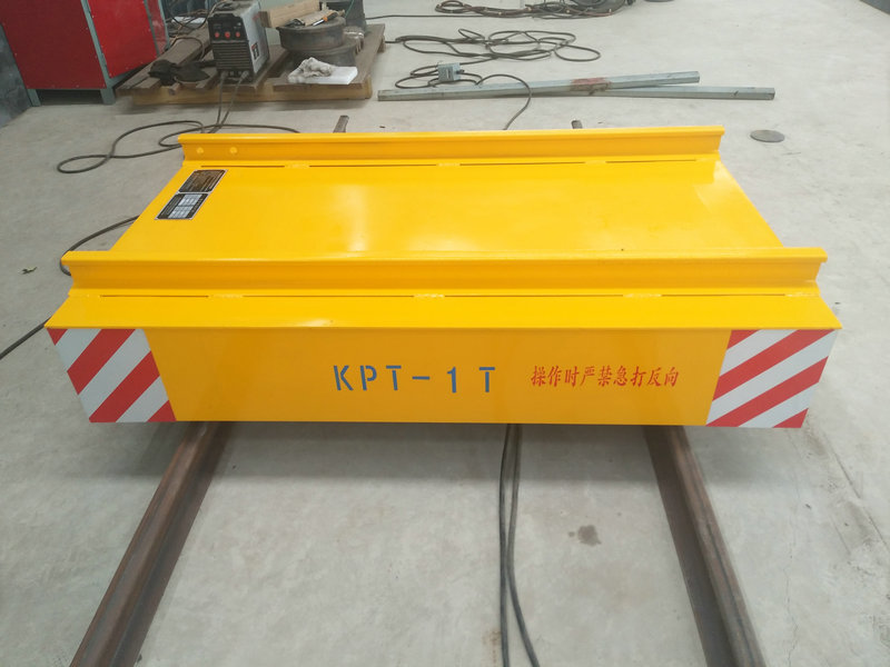 Cable Reel Powered Warehouse Flat Car su ferrovia con controllo remoto