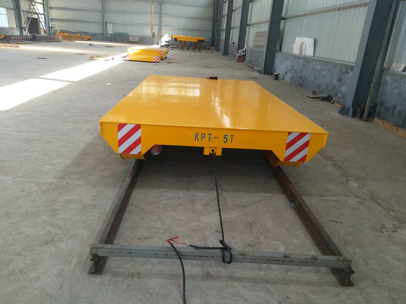 Atelier Cable Reel Rail Car Transport 5 tonnellate di carico