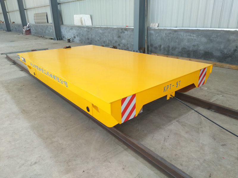 Atelier Cable Reel Rail Car Transport 5 tonnellate di carico
