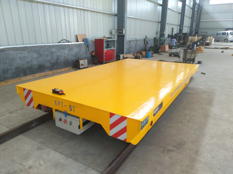 Atelier Cable Reel Rail Car Transport 5 tonnellate di carico
