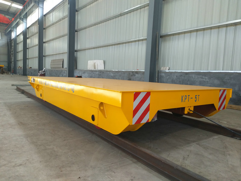 Atelier Cable Reel Rail Car Transport 5 tonnellate di carico
