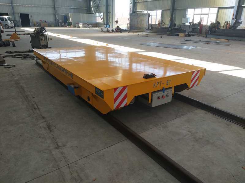 Atelier Cable Reel Rail Car Transport 5 tonnellate di carico
