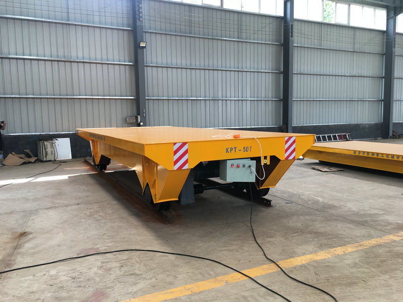 50T cavo remoto alimentato carrello ferroviario trasferimento utilizzo impianto di produzione